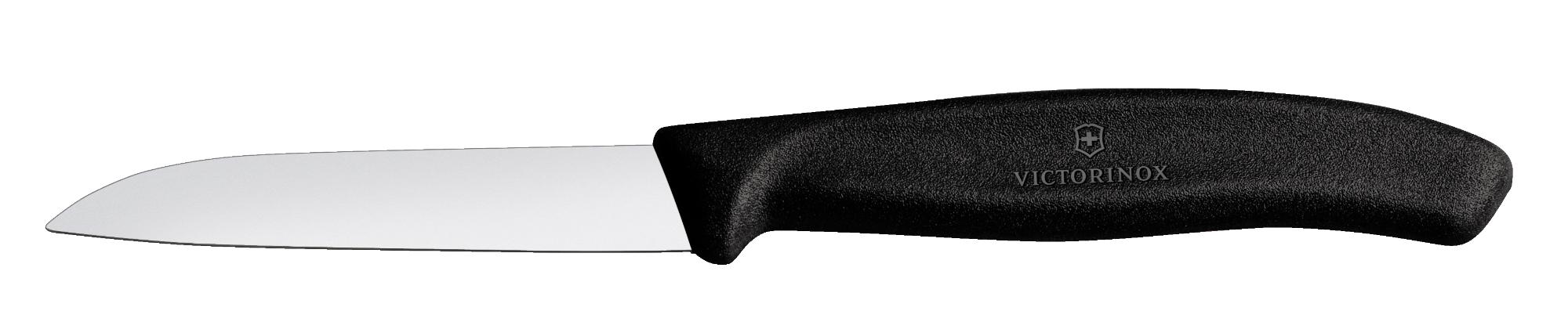 Swiss Classic paring knife, 8 cm - black