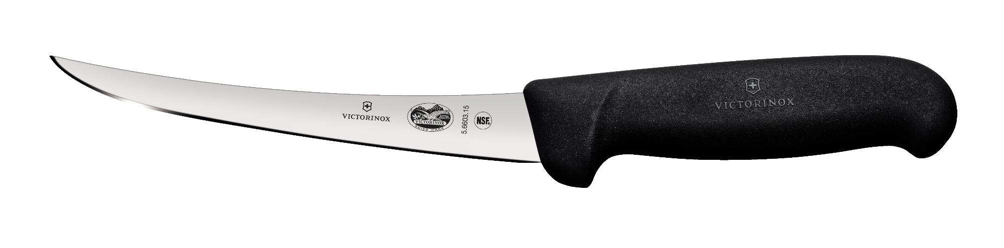 Fibrox deboning knife, bent blade, 15 cm
