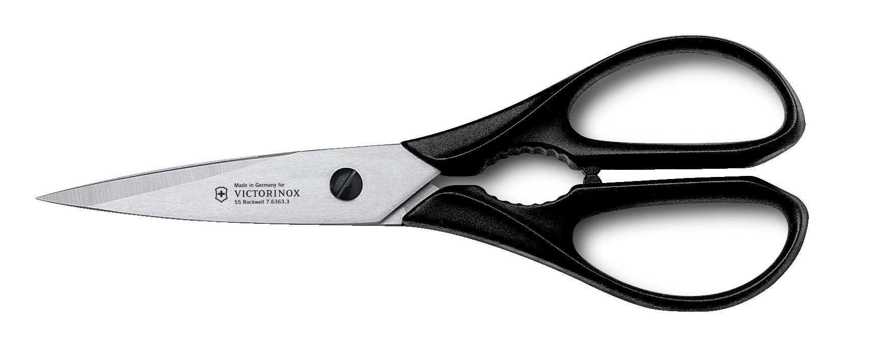 Kuchynské nožnice 20 cm, Victorinox, Čierna, (L)256mm