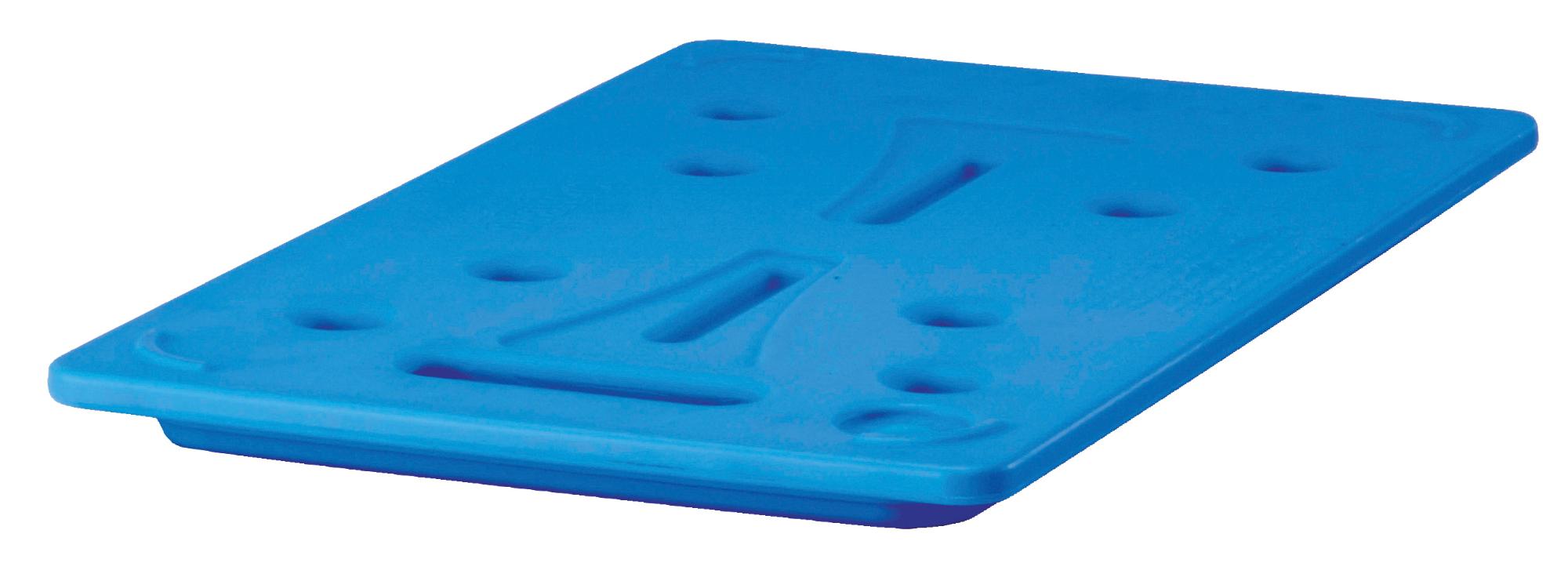 Camchiller chilling plate, GN 1/1, blue