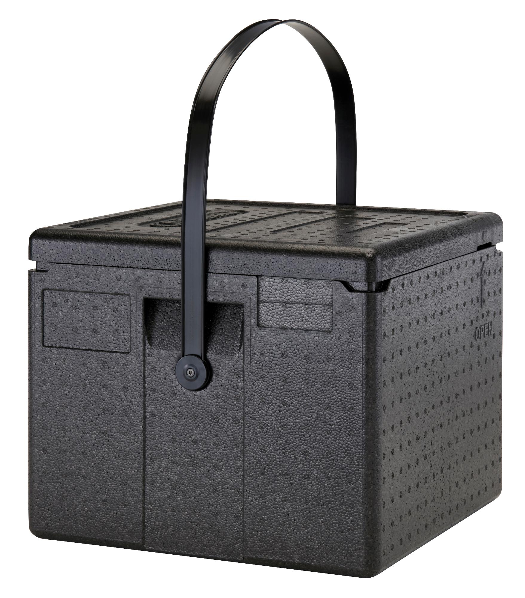 EPP Pizza Box čierny popruh 33 cm