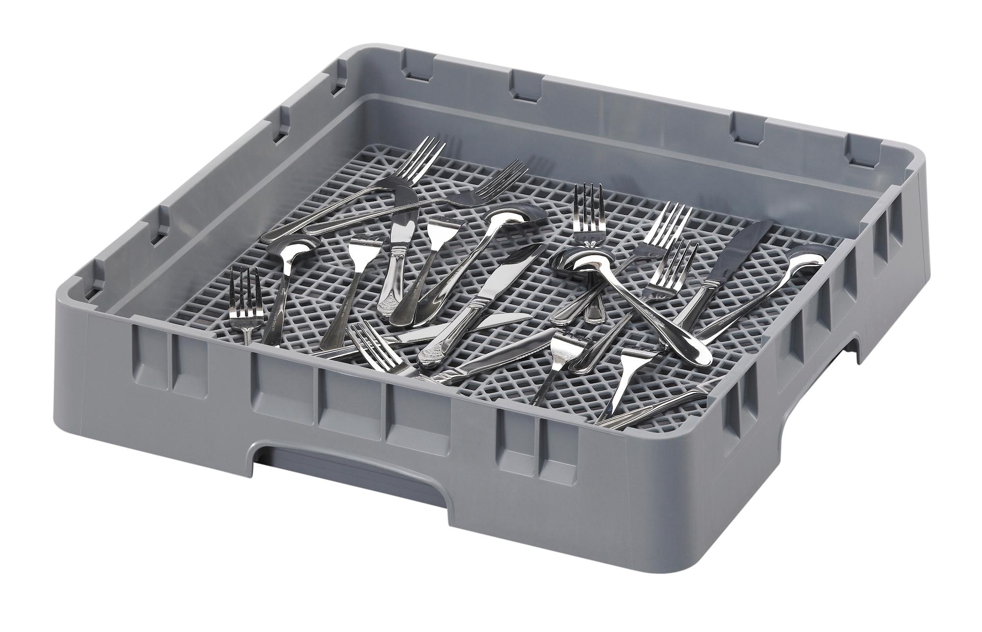 Camrack dishwasher flatware rack 500×500 mm, grey
