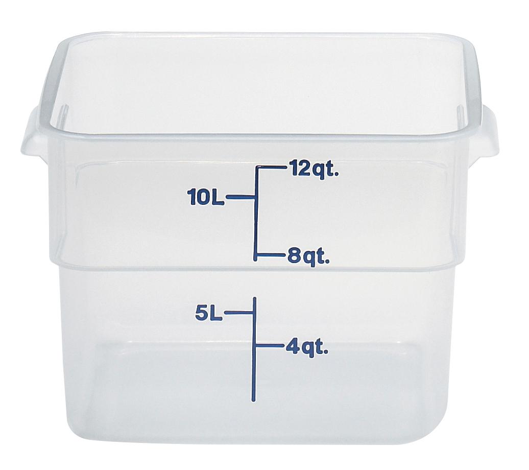 CamSquare transparent polypropylene food storage container, 256x310x210 (H)mm