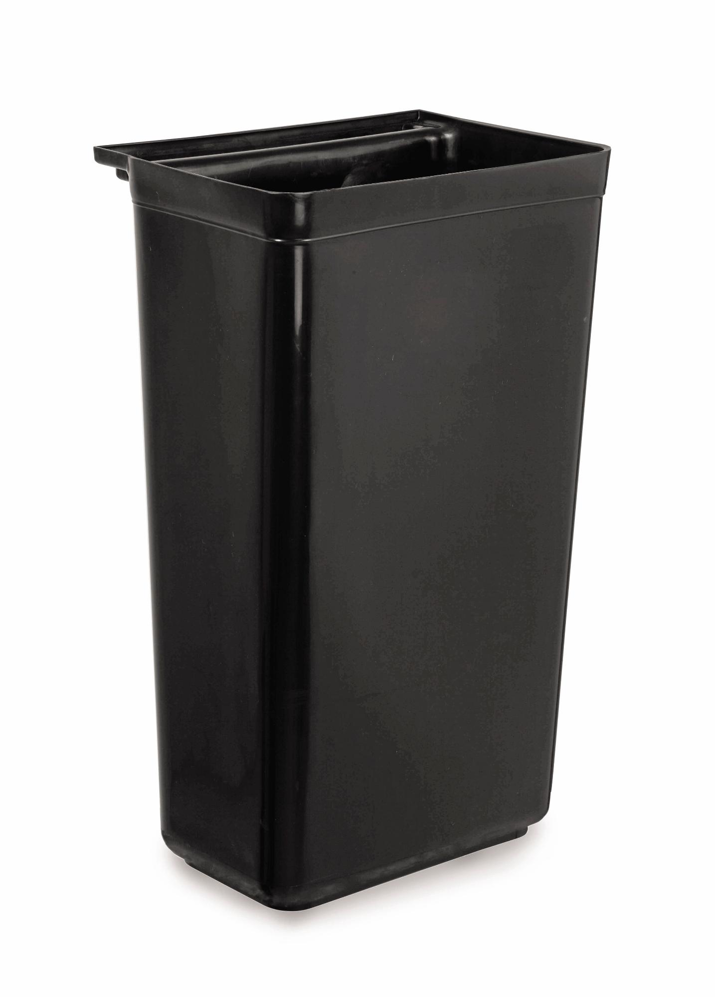 Waste container for service trolley, 335x230x(h)445mm