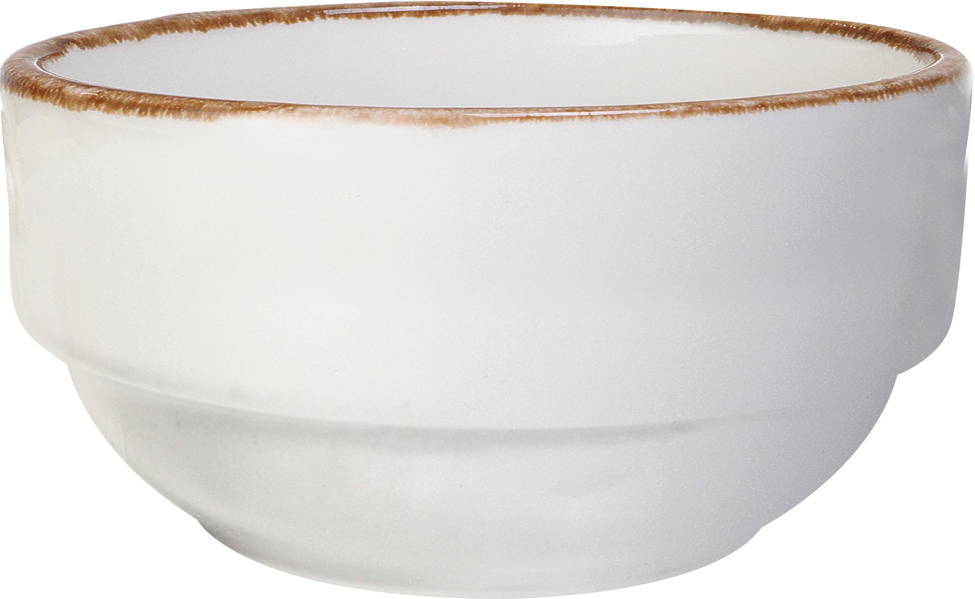 Vanilla stackable bowl, 120mm