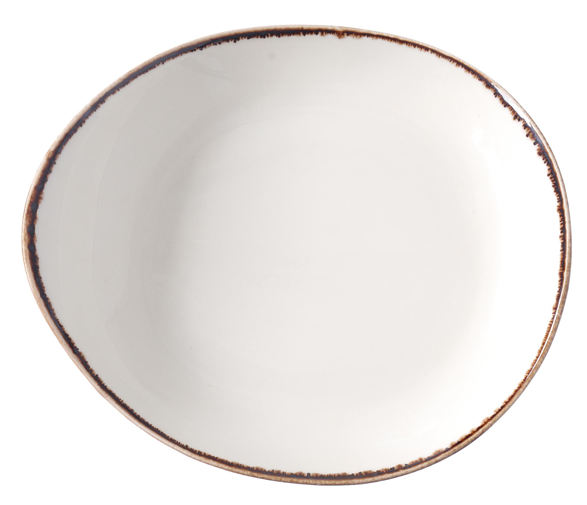 Vanilla presentation plate, 240x270mm