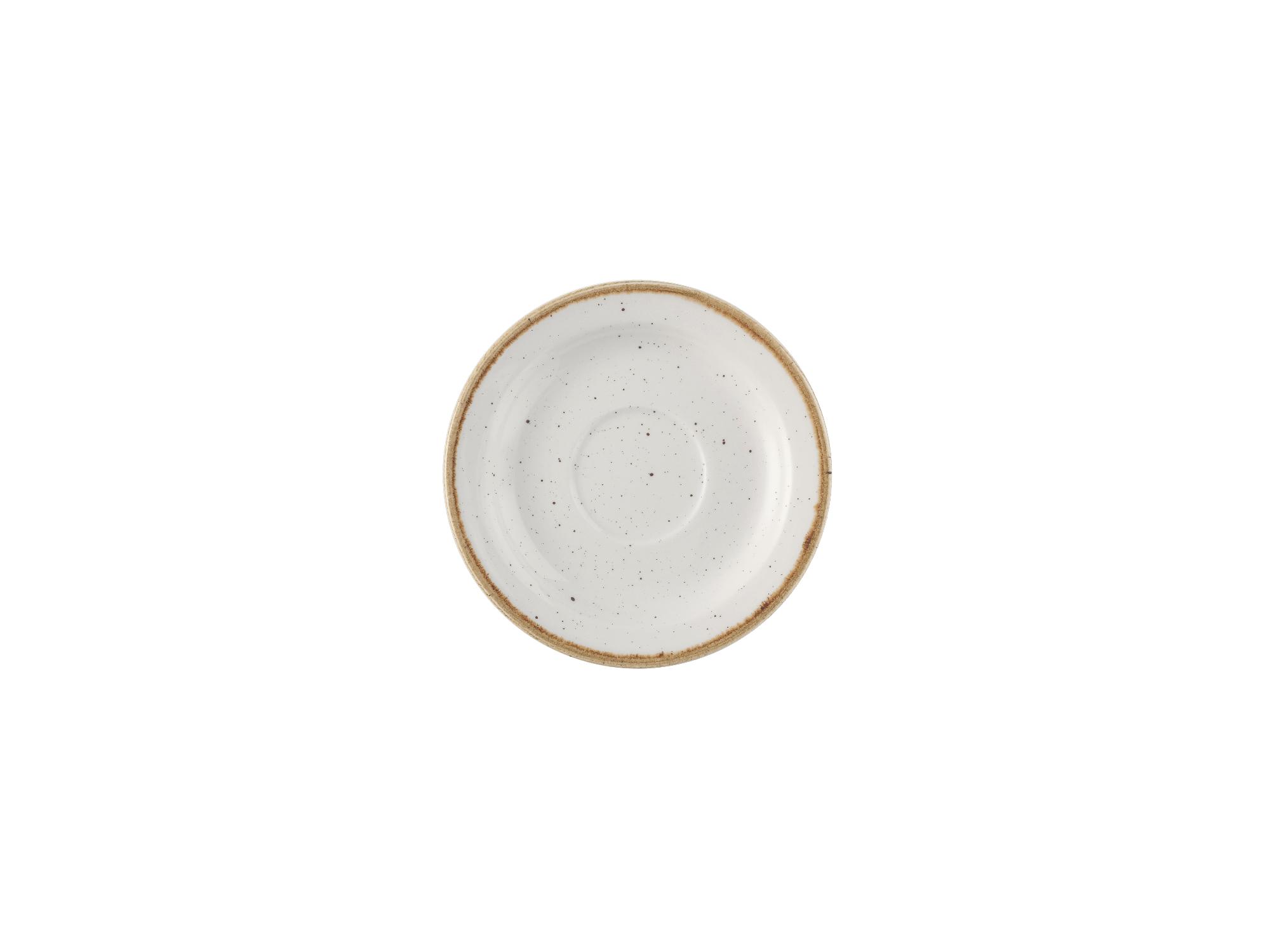 Stonecast Barley White saucer, 150mm