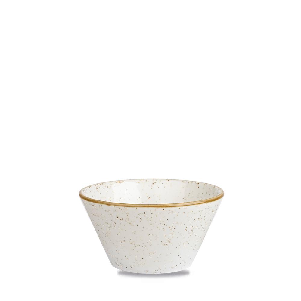 Stonecast Barley White Zest snack bowl, 121x65mm