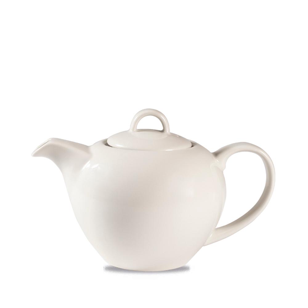 White Compact tea saucer, 152mm