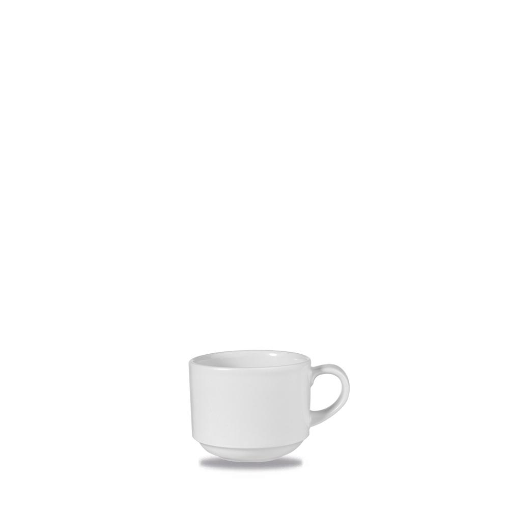 White Profile stacking cup, 90ml