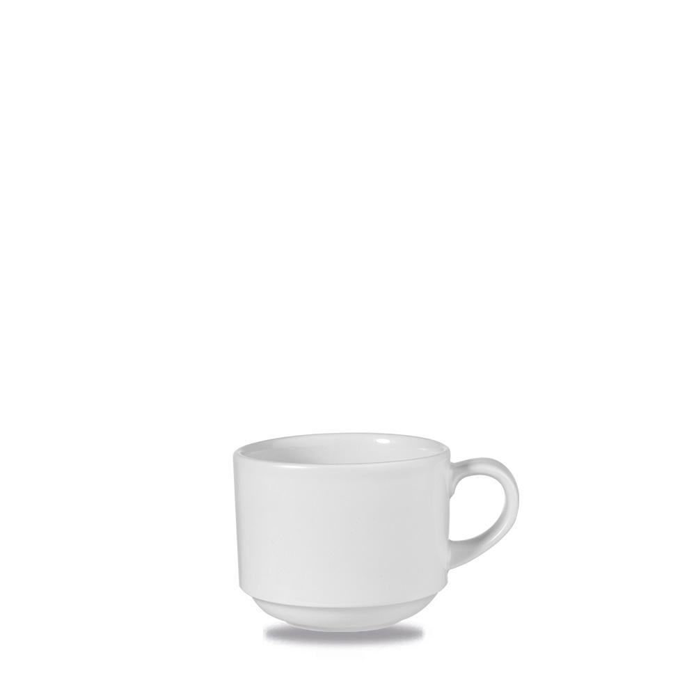 White Profile stacking cup, 220ml