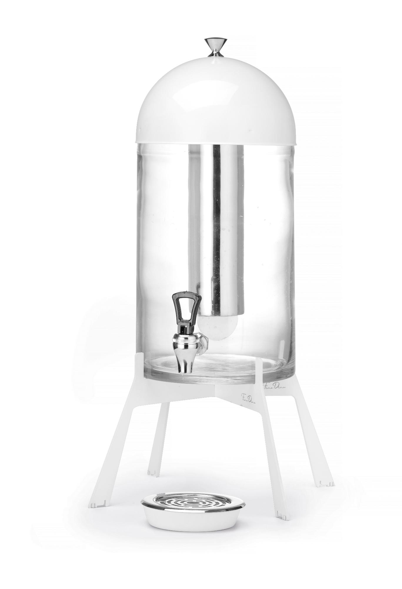 Skiatos White drink dispenser, 7l,  345 x 345 x H:570 mm