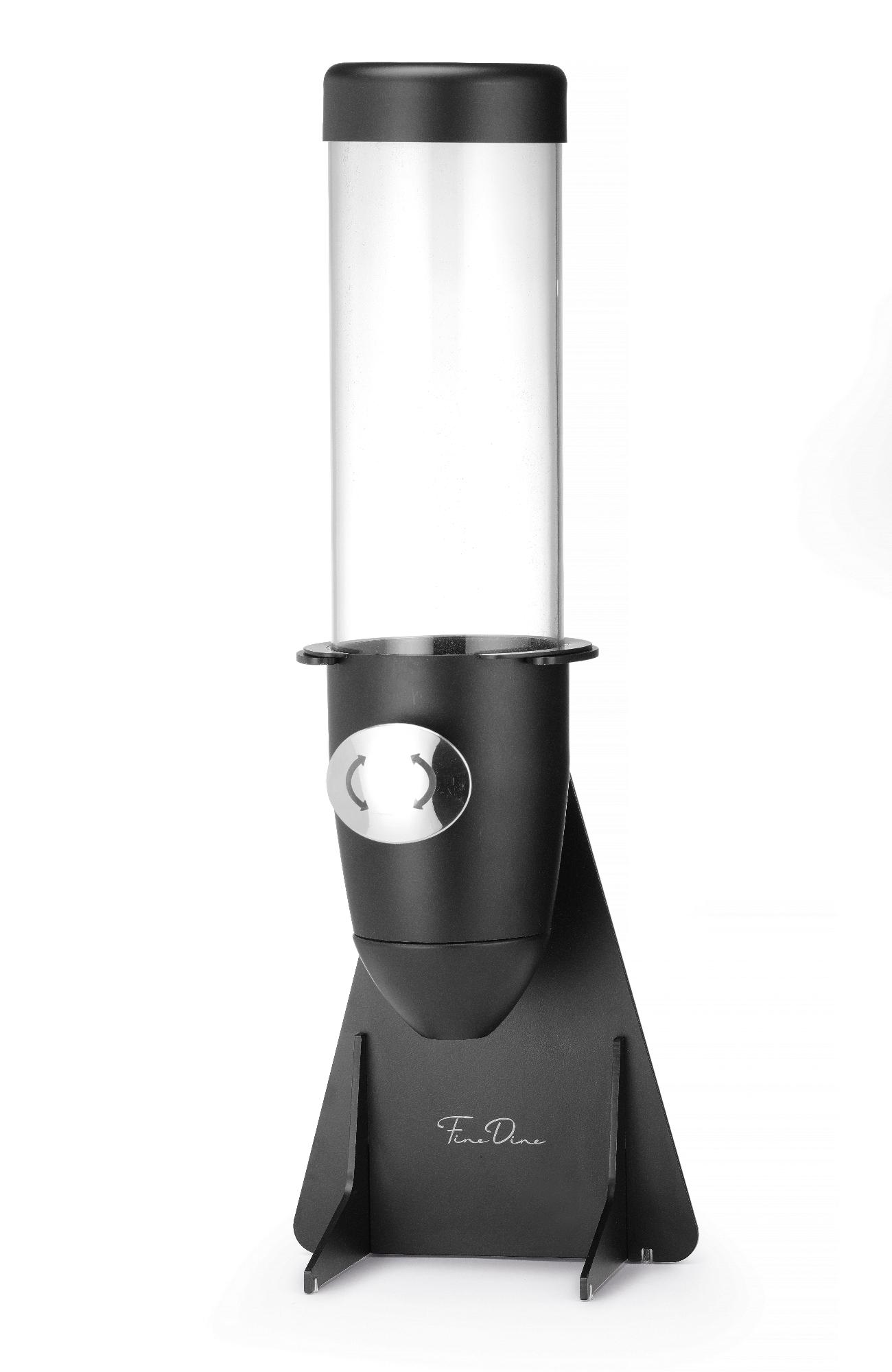 Skiatos Black flake dispenser, 5l, 220x 140 x 635 mm