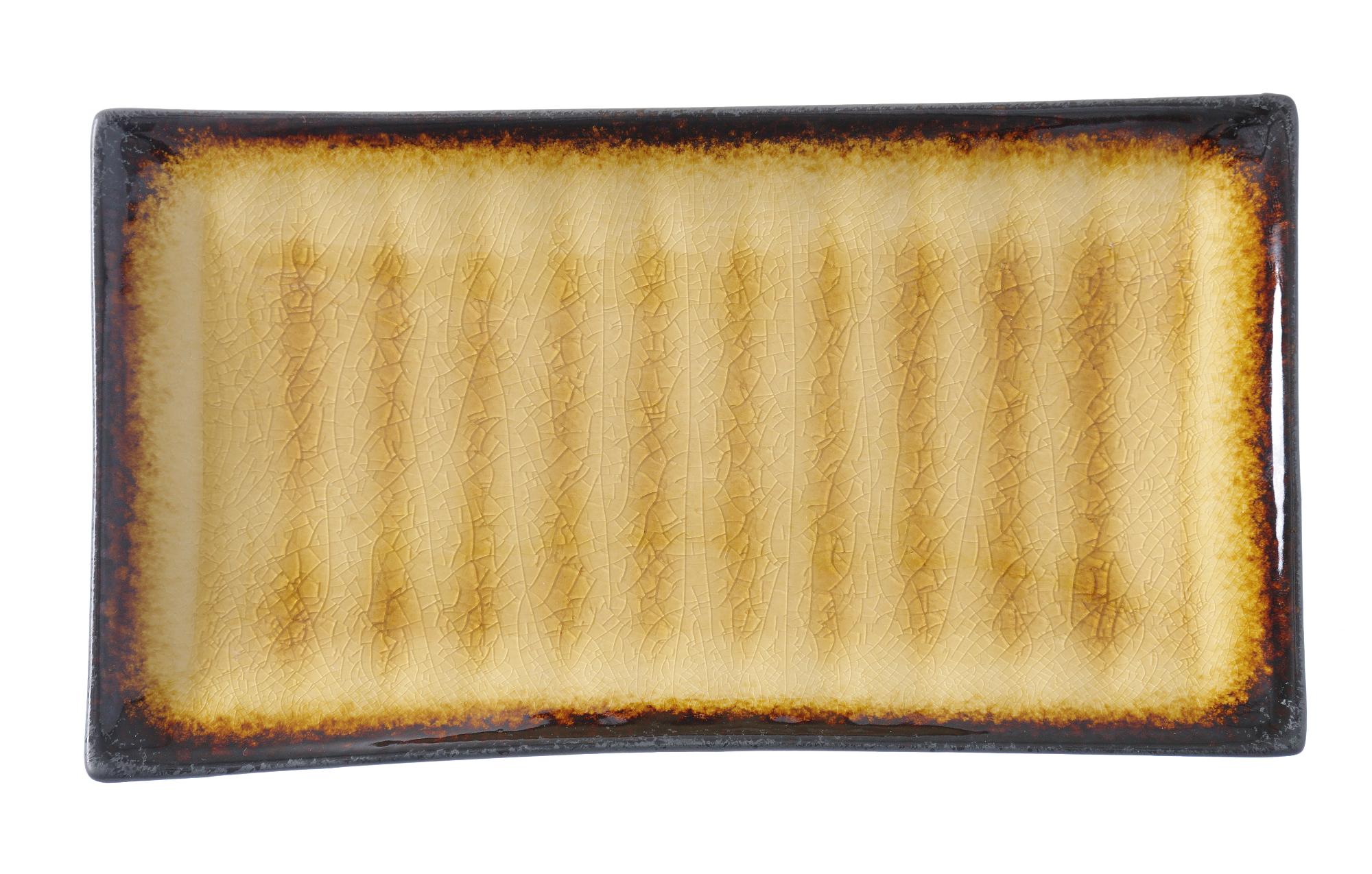Silk rectangular dish, 272x150mm