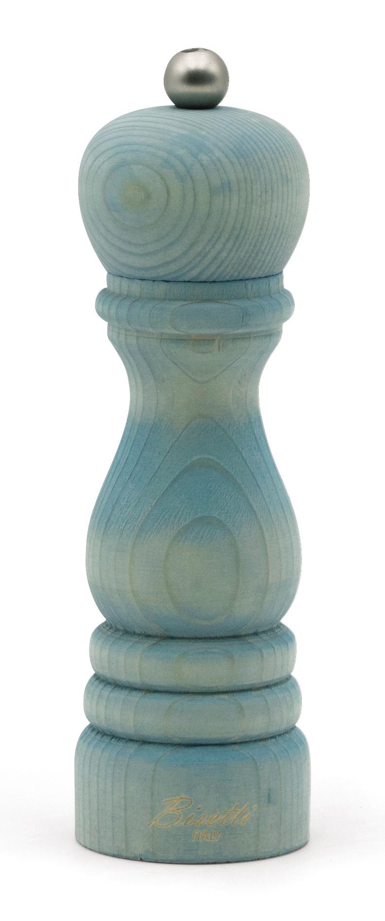 Vintage pepper mill, blue, 190mm