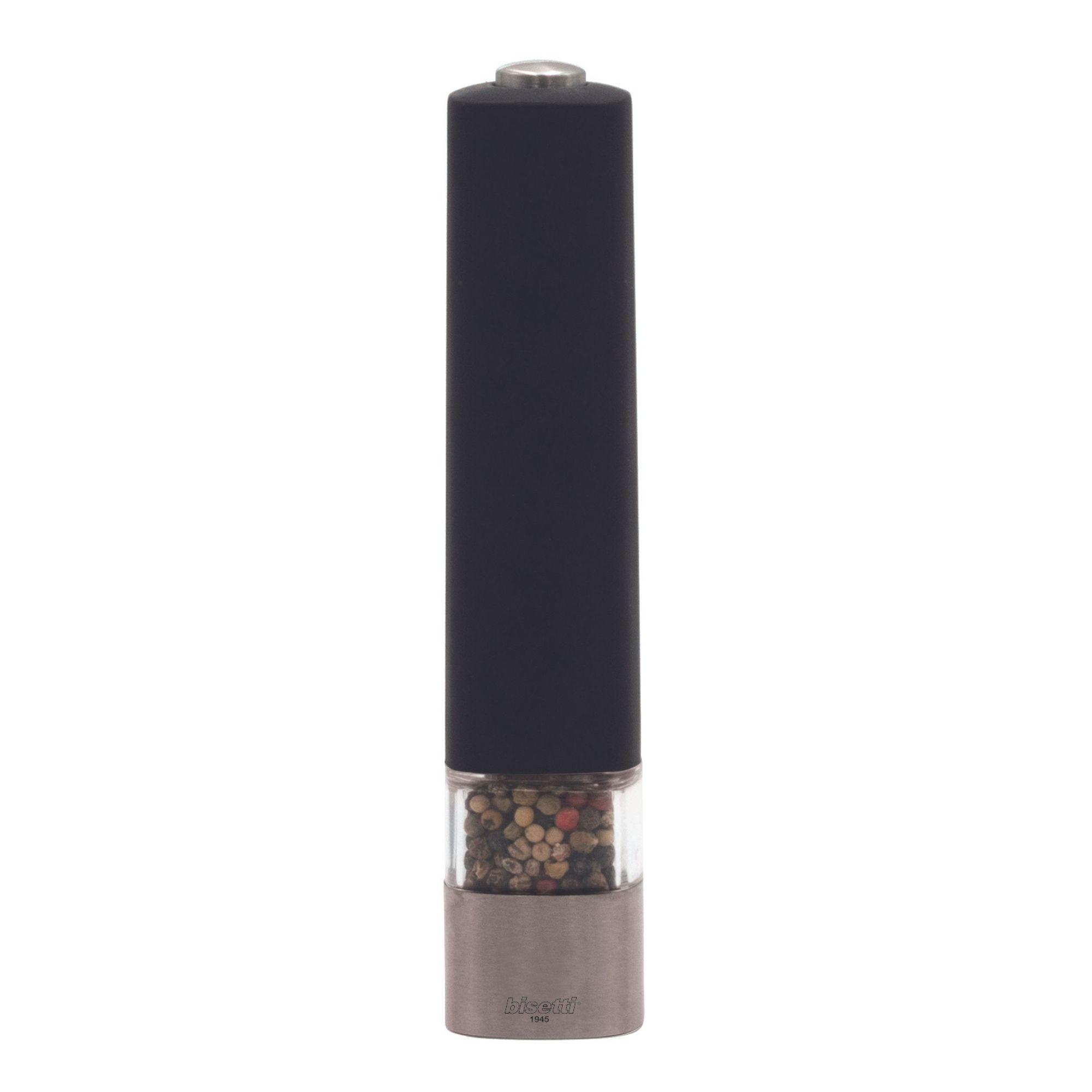 Electric pepper mill, black, 200mm