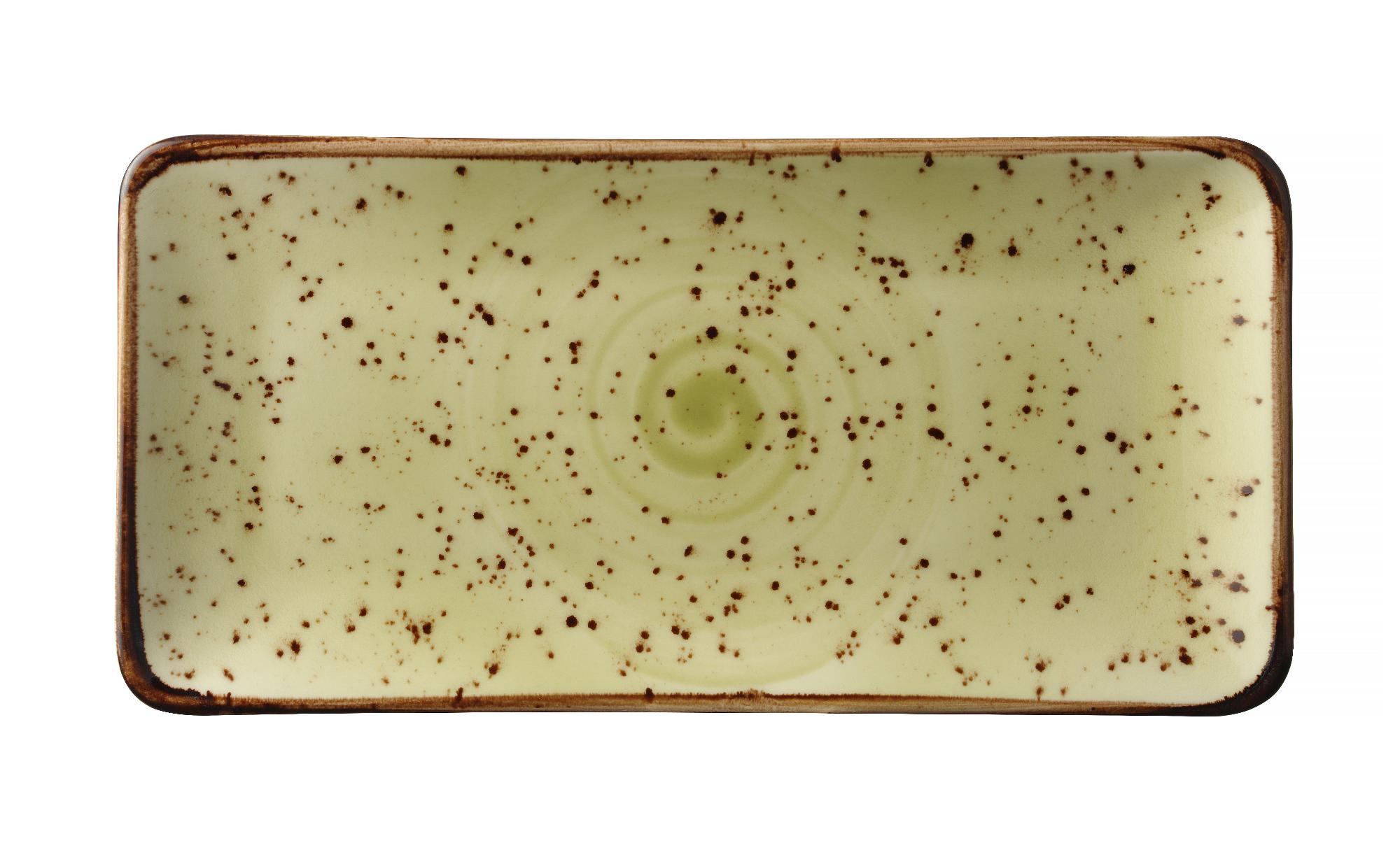 Olive Rectangular plate 300x150 mm