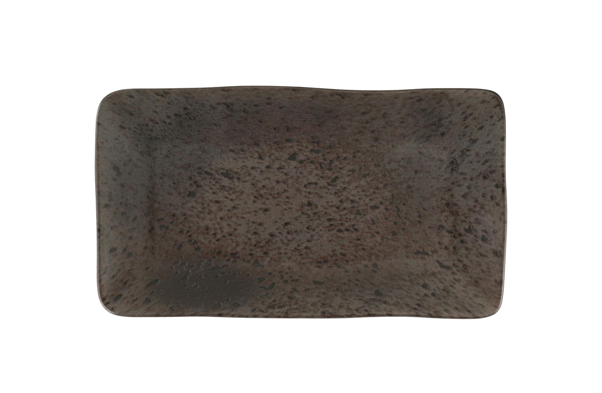 Ironstone Rectangular Plate 28cm