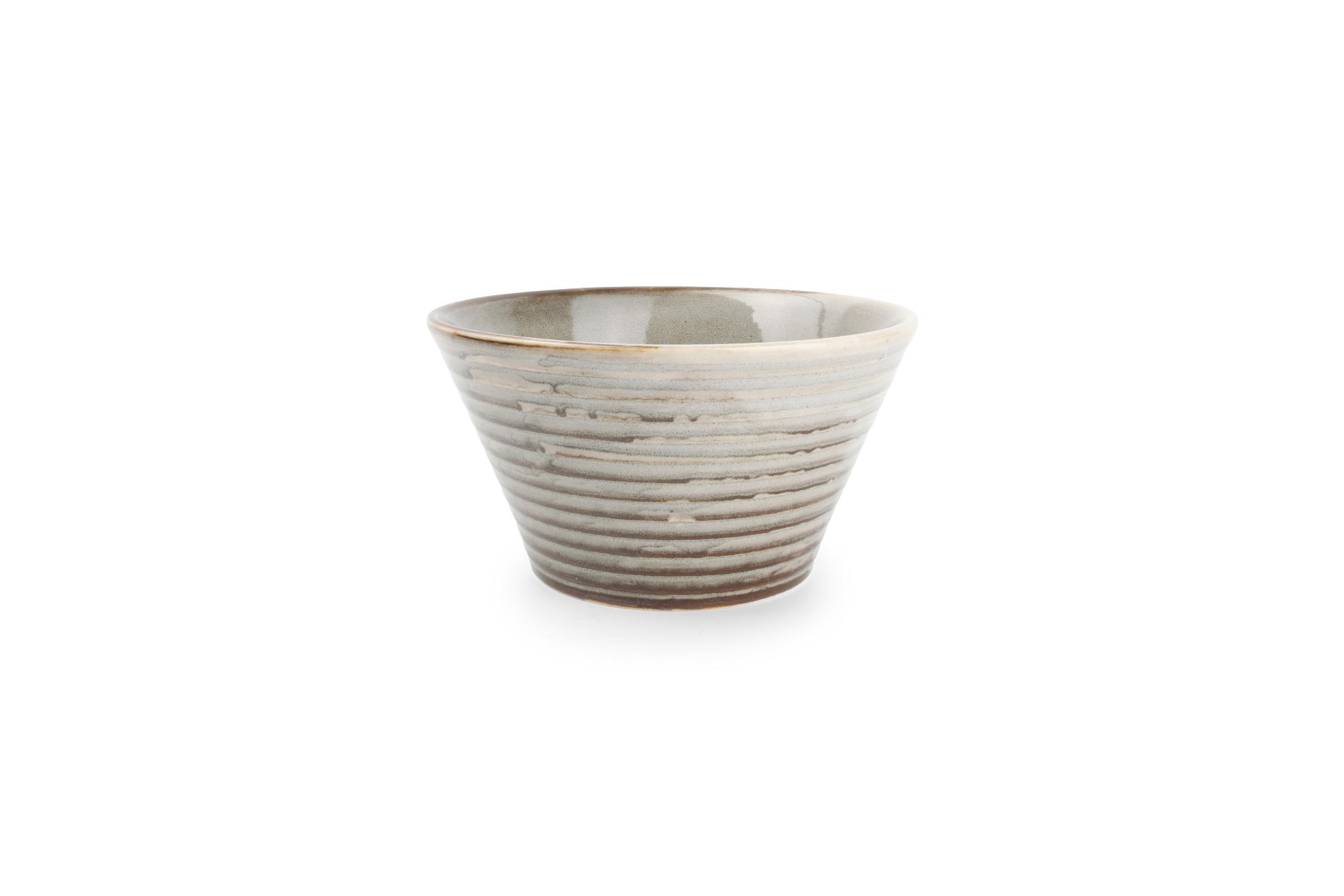 Miska 15xH8cm Conical Grey Line