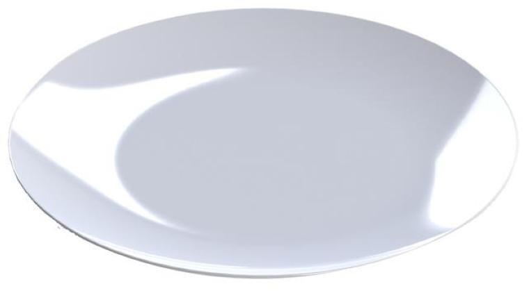 Ariane style flat plate without rim 25 cm