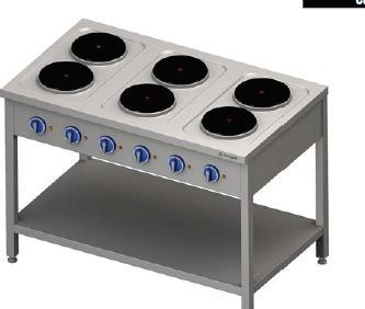 Elektrický sporak STALGAST EKO 700 / 15,6 kW
