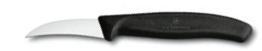 Swiss Classic vegetable knife, curved, 60 mm - black