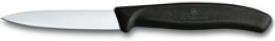 Swiss Classic vegetable knife, smooth, 8 cm - black