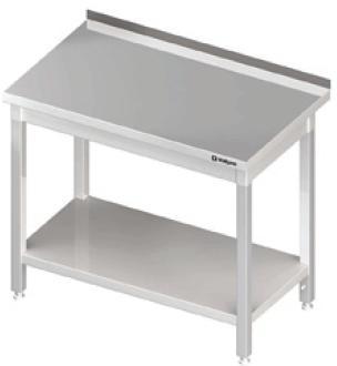 Pracovný stôl s policou STALGAST 400 x 600 x 850 mm