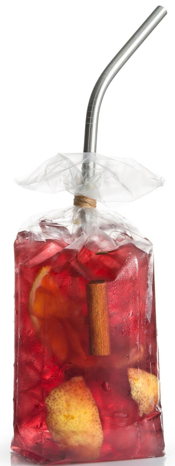100% Chef Cocktail Bag Mini 6x5x17cm - 100 ks