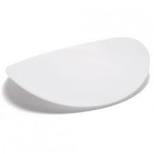 100% Chef Flat Plate Sphera (white) 9,7x7,9x1,5cm