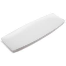 100% Chef White Tasting Plate 20x7x0,8cm