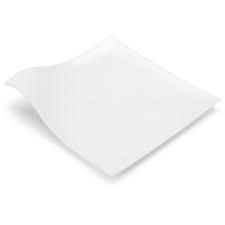 100% Chef White Tasting Flat Plate 12,7x12,7x1,5cm