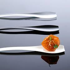 100% Chef Black Tasting Mini Spoon 9x2,2x0,4cm