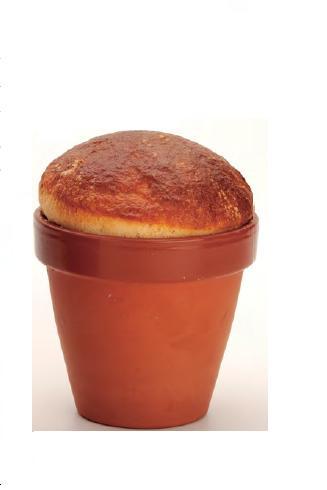 100% Chef Flower Pot Terra Xtrem Ø10x9cm-350ml