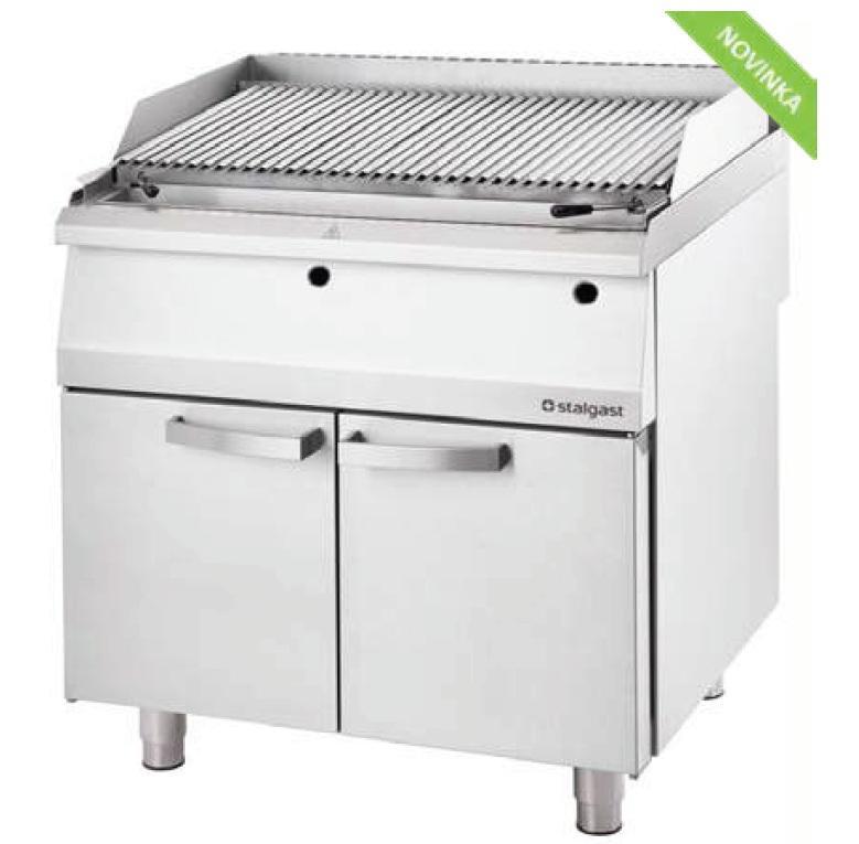 Lávový grill plynový Stalgast 400 „S“