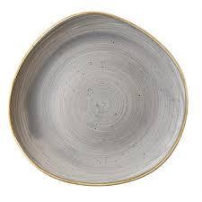 Stonecast Grey round trace plate, 264mm