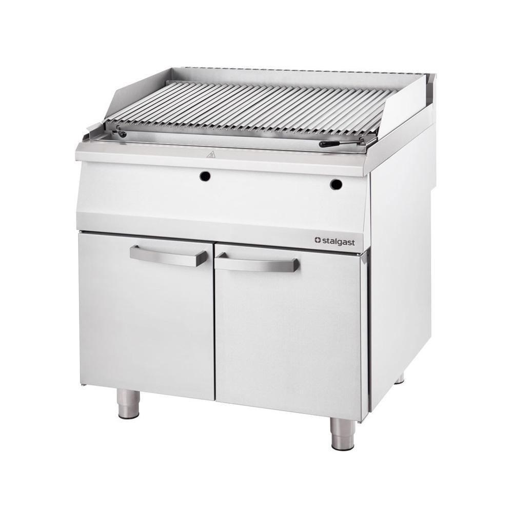 Lávový grill plynový Stalgast 800 „S“