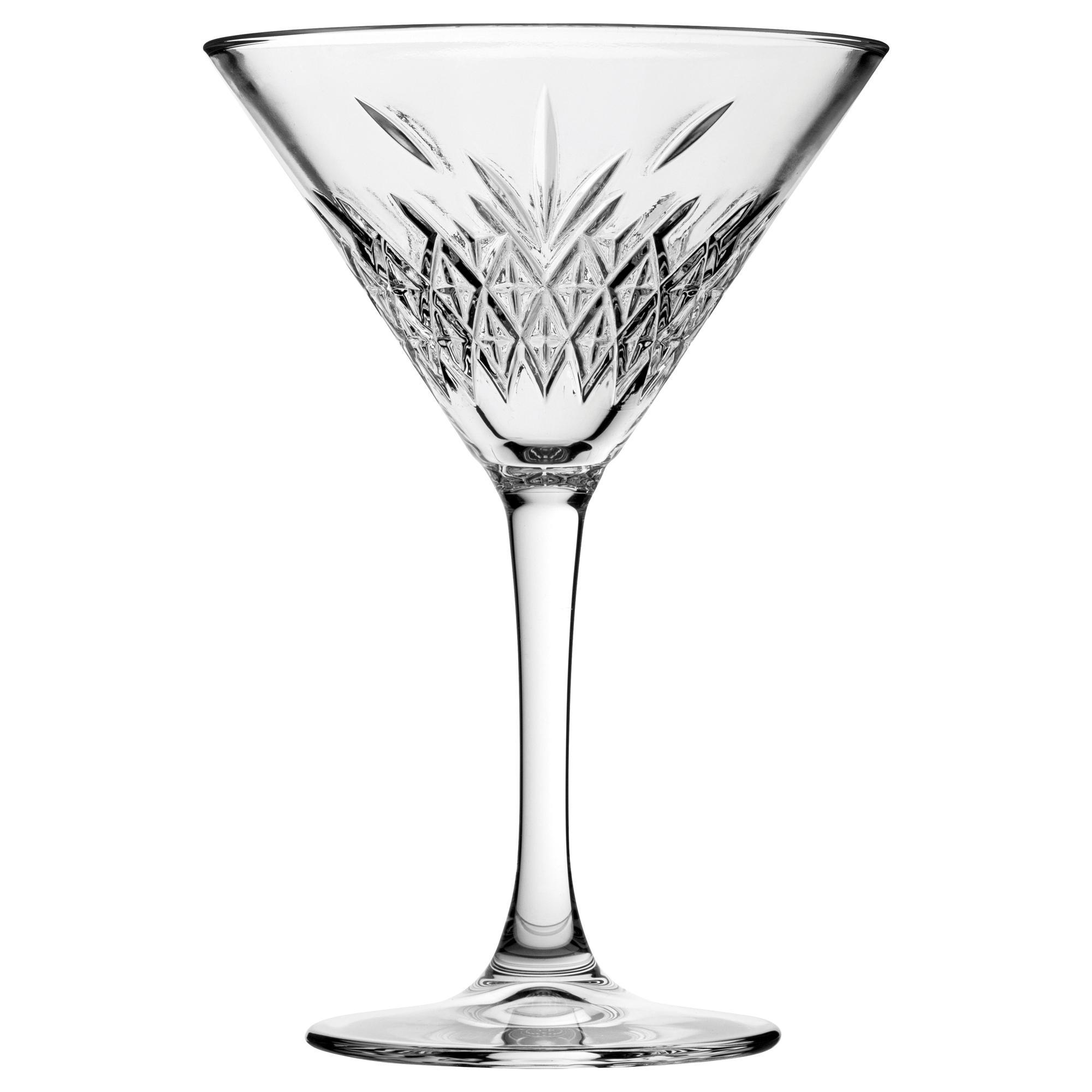 Pohár martini  brúsený  TIMELESS 230ml