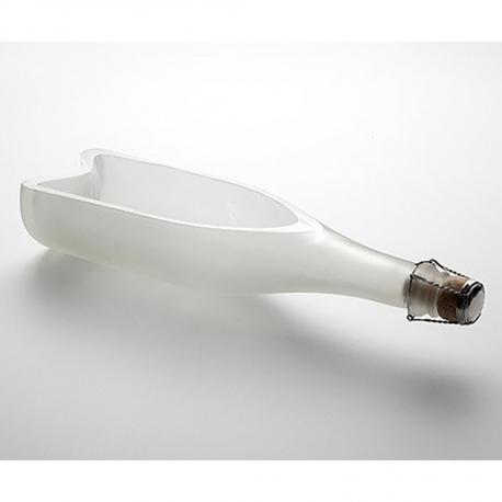 100% Chef Deep Champagne Plate Snow 500ml