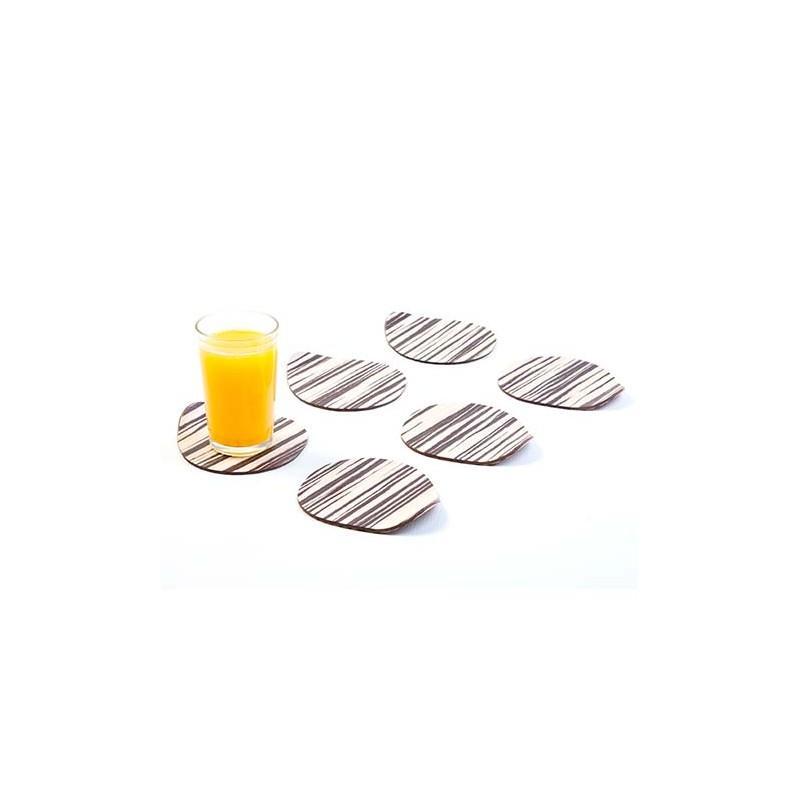 100% Chef Ameba Zebra Plate 12x11cm