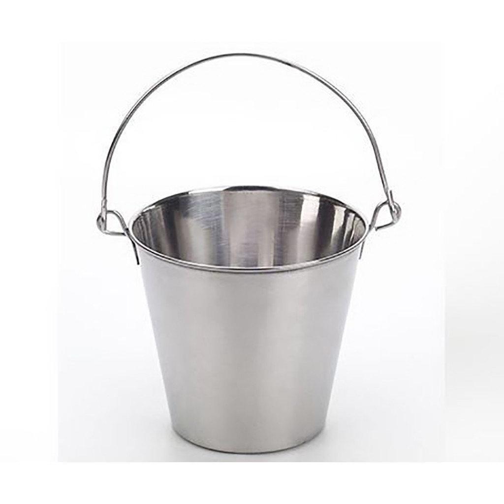 100% Chef Bucket Stainless Steel XS ø8x7cm