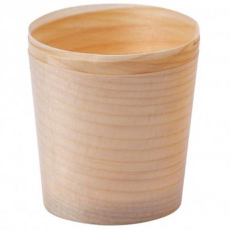100% Chef Wood Cup XS ø4,5x4,5cm